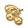 304 Stainless Steel Pendants STAS-M116-33G-3