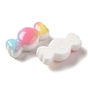 Gradient Color Opaque Resin Decoden Cabochons CRES-Z006-03-2