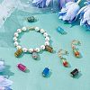  36Pcs 6 Style Natural Agate Pendants FIND-NB0001-95-2