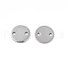 304 Stainless Steel Connector Charms STAS-N095-116B-01-3