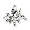 Tibetan Style Alloy Pendants PALLOY-P293-078AS-1