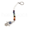 Chakra Gemstone Keychain PALLOY-JF01063-1