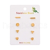 304 Stainless Steel Stud Earring Kits EJEW-H142-01G-4