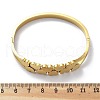 Ion Plating(IP) 304 Stainless Steel Hinged Bangles for Women BJEW-A011-19G-5