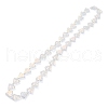 Transparent Electroplate Glass Beads Strands EGLA-C002-AB01-4