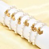 304 Stainless Steel Charm Bracelets for Women BJEW-C098-14G-1