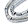 Electroplate Non-magnetic Synthetic Hematite Beads Strands G-T061-141B-3