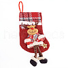 Christmas Theme Non-woven Fabrics Bags ABAG-TAC0001-16A-1