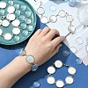 DIY Blank Dome Alloy Link Chain Bracelet Making Kit BJEW-DC00001-2