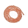 Natural Sunstone Beads Strands G-RM250101-A17-3