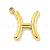 Real 18K Gold Plated PVD Vacuum Plating 304 Stainless Steel Pendants STAS-L278-002G-12-1