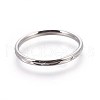 Tarnish Resistant 304 Stainless Steel Finger Rings RJEW-O032-01P-1