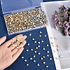 SUNNYCLUE 800Pcs 2 Colors CCB Plastic Beads CCB-SC0001-12-3