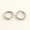 Tarnish Resistant 304 Stainless Steel Open Jump Rings X-STAS-R065-40-1