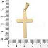 304 Stainless Steel Enamel Pendants STAS-G346-43G-3