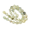 Natural Prehnite Beads Strands G-U023-A11-01-3