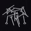 Plastic Rhinestone Setting Stud Earring Settings KY-R011-03-1