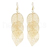 Alloy Dangle Earrings EJEW-S260-01C-G-2