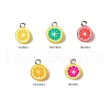125Pcs 5 Style Handmade Polymer Clay Charms CLAY-LS0001-02-3