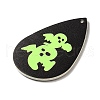 Halloween Imitation Leather Pendants FIND-K017-04D-04-2