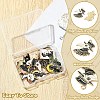 16Pcs 16 Styles Alloy Enamel Pendants ENAM-YW0004-93-5