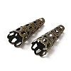 Zinc Alloy Filigree Bead Caps PALLOY-F306-01AB-1