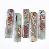 Natural Aqua Terra Jasper Pendants X-G-S366-007E-1