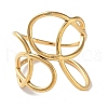 304 Stainless Steel Open Cuff Rings for Women RJEW-M020-07G-04-2