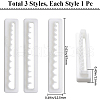 CRASPIRE 3Pcs 3 Styles Wavy Edge Resin Clay Cutters DIY-CP0010-33-2