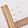 DICOSMETIC 10 Pairs Rack Plating Brass Micro Pave Cubic Zirconia Earrings Hooks FIND-DC0003-48-3