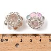 Sparkling Acrylic Rhinestone Round Beads OACR-NH0002-01B-01-3