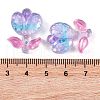 Transparent Epoxy Resin Flower Decoden Cabochons CRES-M034-01D-3