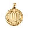 304 Stainless Steel Pendants STAS-C131-04G-04-1