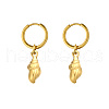 Stainless Steel Seashell Shape Earrings for Women YF2075-1-1