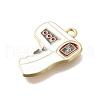 Medical Theme Alloy Enamel Pendants FIND-G090-02E-03-2