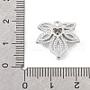 Brass Micro Pave Cubic Zirconia Pendants KK-K371-37P-3