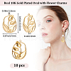 Beebeecraft 10Pcs 304 Stainless Steel Pendants STAS-BBC0003-46-2