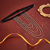 Tassel Alloy Crystal Rhinestone Thigh Chain for Women AJEW-WH0554-38A-5