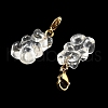 Bear Resin Pendant Decorations STAS-M092-01G-03-2