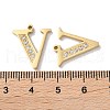Real 14K Gold Plated 304 Stainless Steel Pendants STAS-L022-157G-V-3