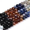 Natural Mixed Gemstone Beads Strands G-D080-A01-02-13-4