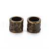 Tibetan Style Alloy European Beads TIBEB-N005-038-2