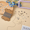 Crafans DIY Initial Link Bracelet Making Kit DIY-CF0001-22-13