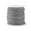 304 Stainless Steel Cable Chains CHS-R003-0.5mm-4