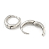 Rack Plating Brass Hoop Earrings EJEW-C102-30B-P-2