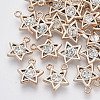 UV Plating ABS Plastic Pendants KY-N007-33-1