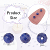 Olycraft 2 Strands Natural Sodalite Beads Strands G-OC0004-85-2