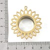 Ion Plating(IP) 304 Stainless Stee Locket Pendants STAS-S132-07G-02-3