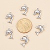 Tarnish Resistant Dolphin 304 Stainless Steel Pendants X-STAS-I045-29-4
