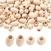 Natural Wooden Beads WOOD-TA0001-48-1